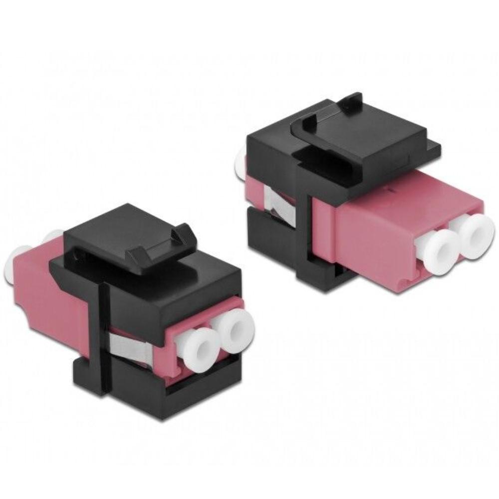 LC Duplex Multimode keystone - Delock