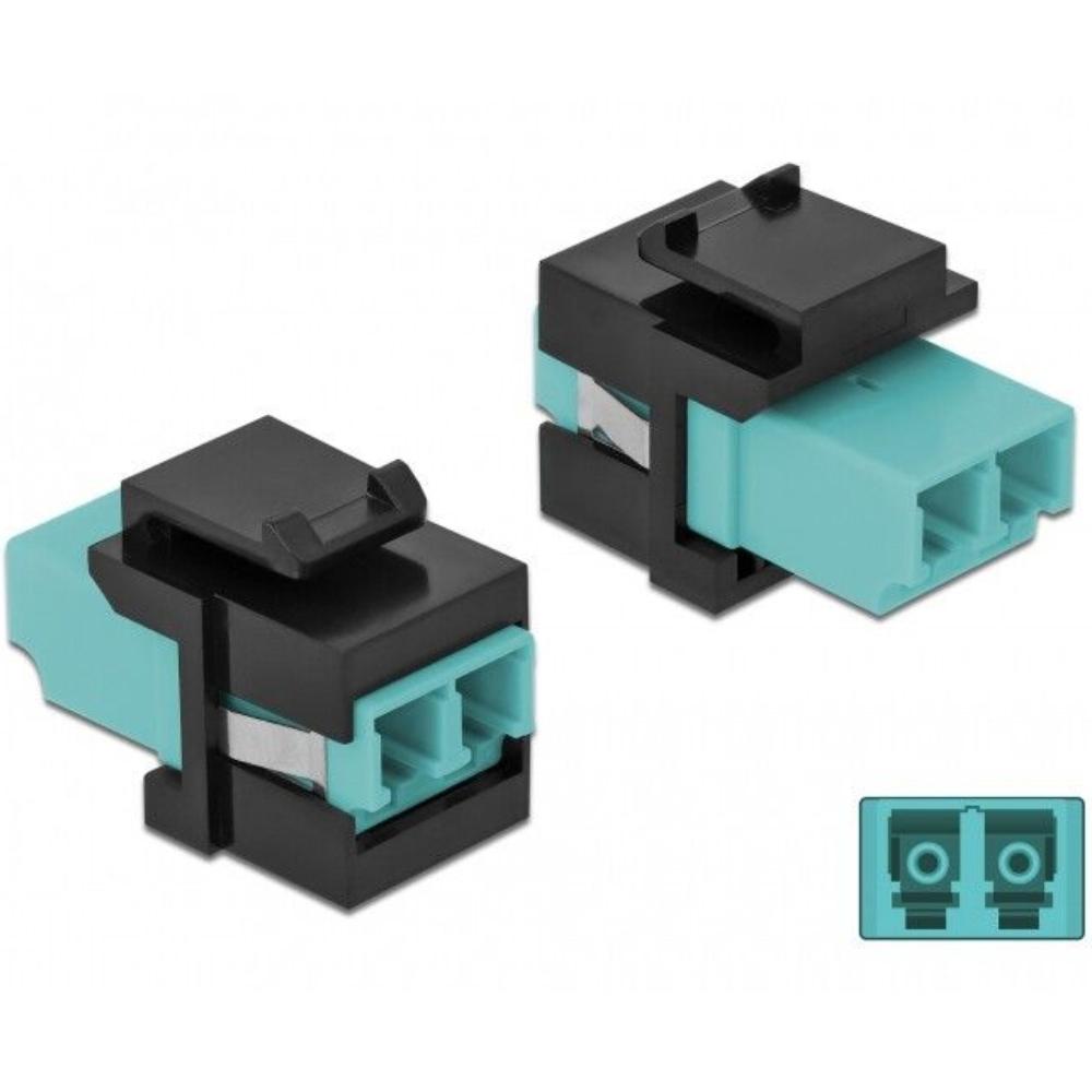LC Duplex Multimode keystone - Delock