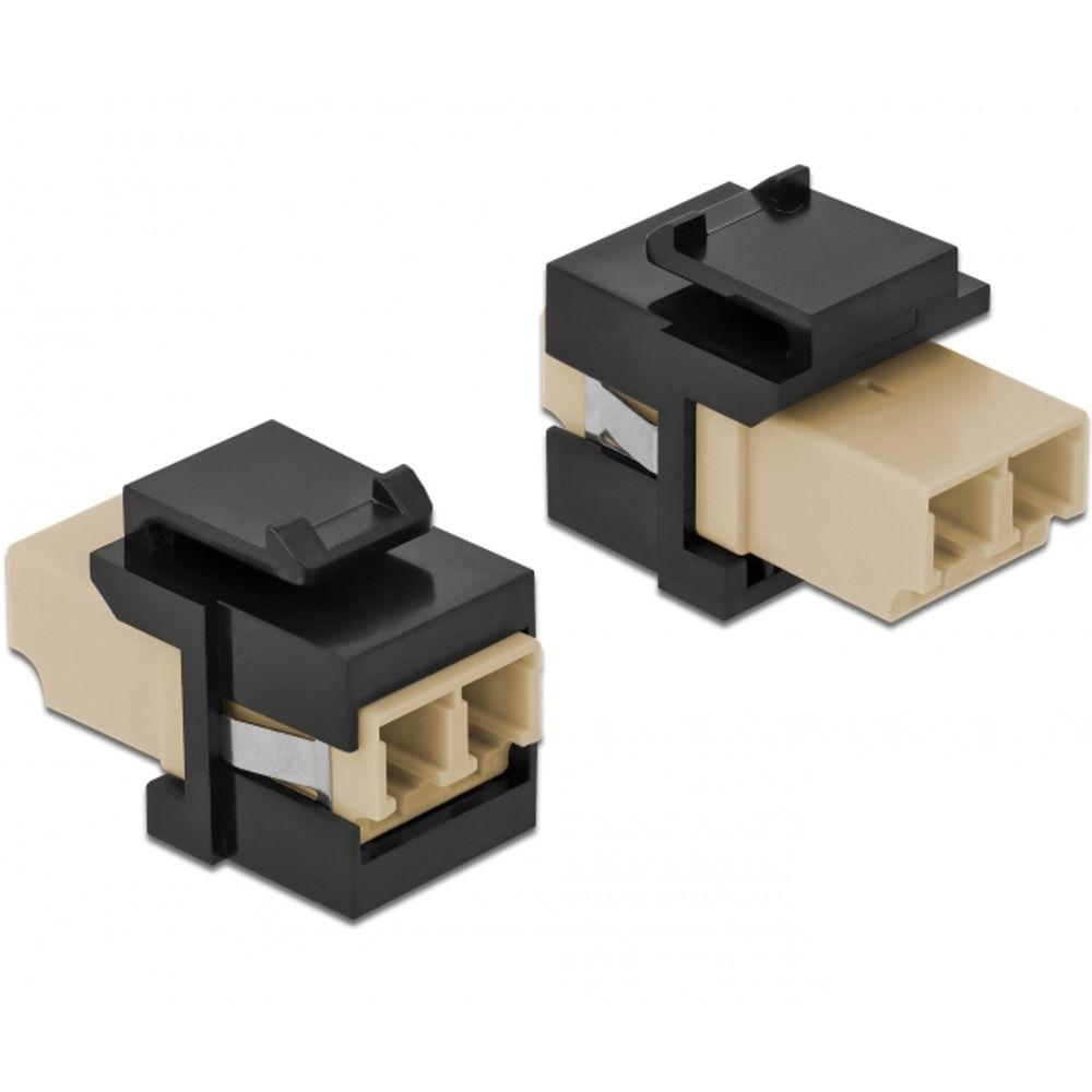 LC Duplex Multimode keystone - Delock
