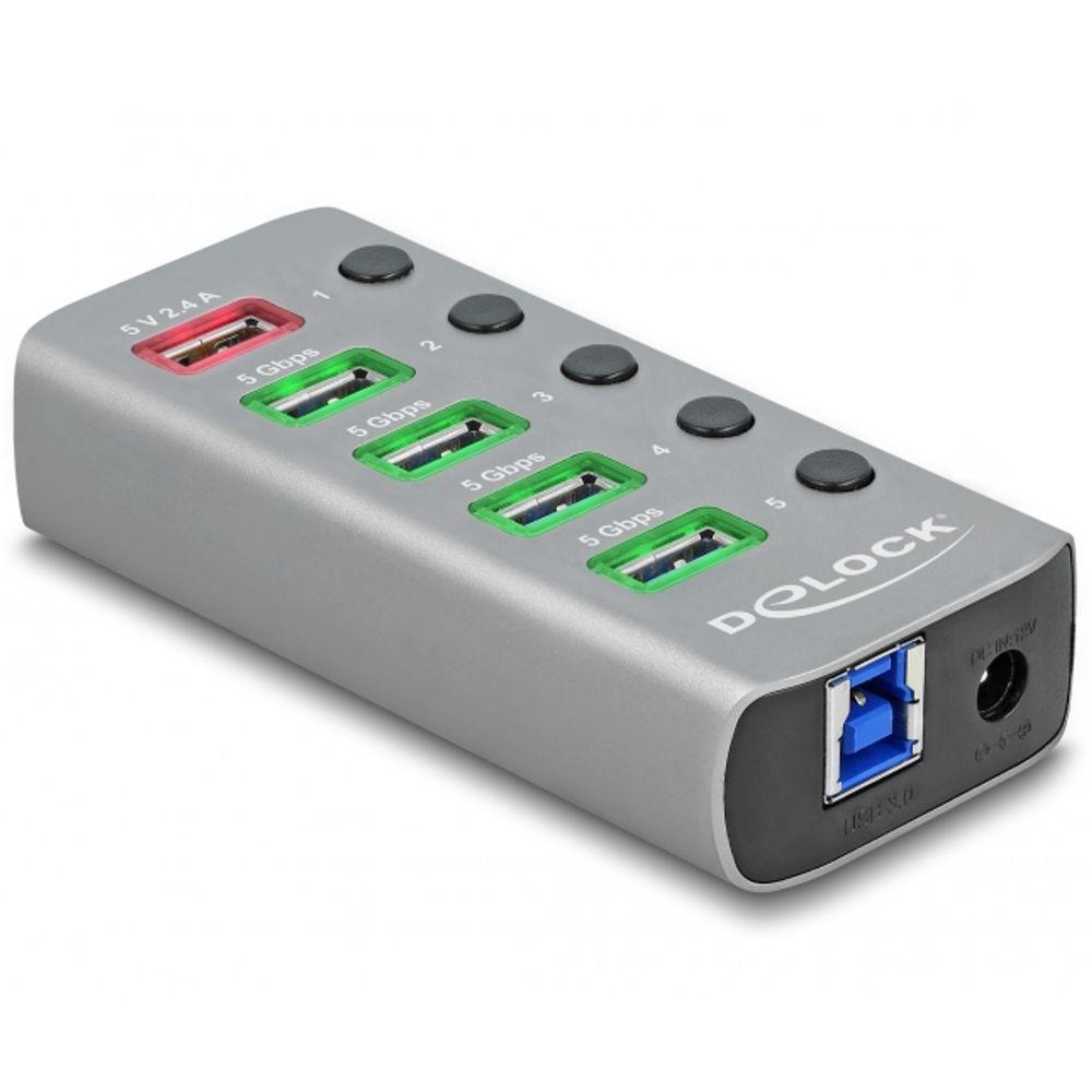 USB A hub - 4 poorten