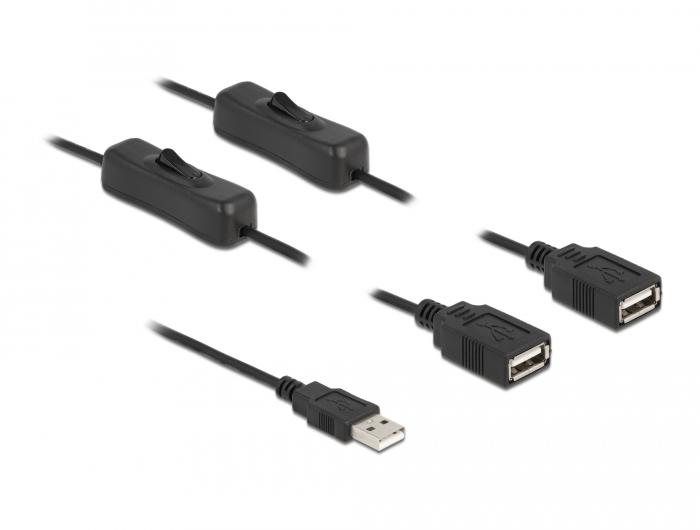 USB-A naar USB-A kabel - Delock
