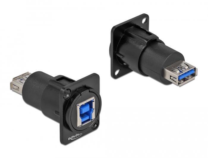 Delock D-type Module USB 3.0 Type-A Aansluiting Naar Type-B Aansluiting ...