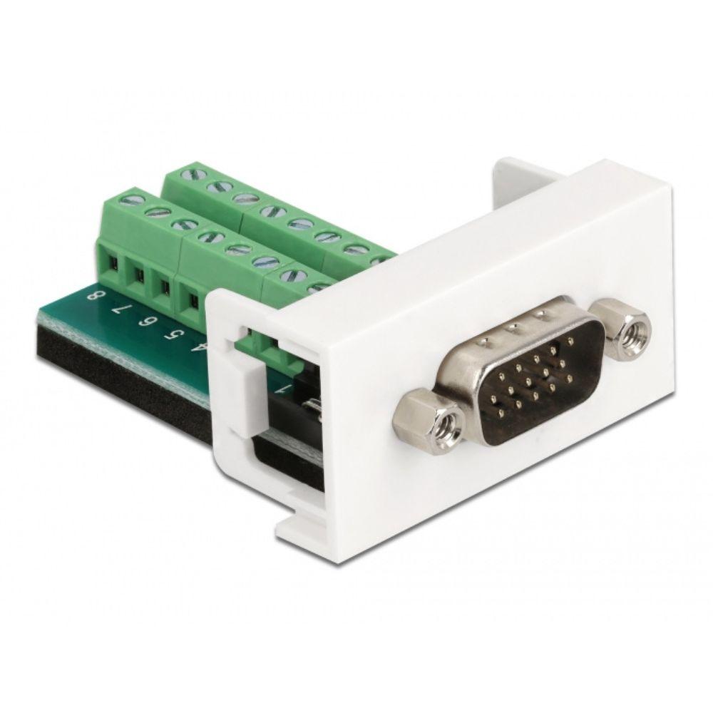 VGA naar aansluitblok module - Delock