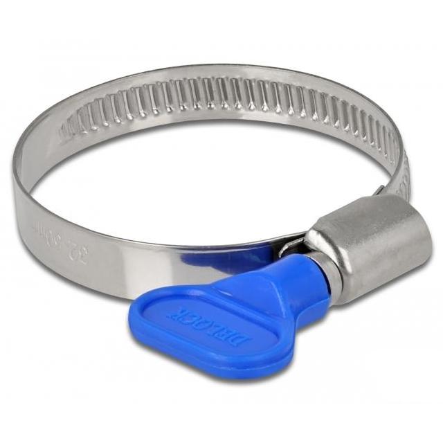 Delock Slangklem met vleugelmoer 32 - 50 mm 10 stuks - Delock