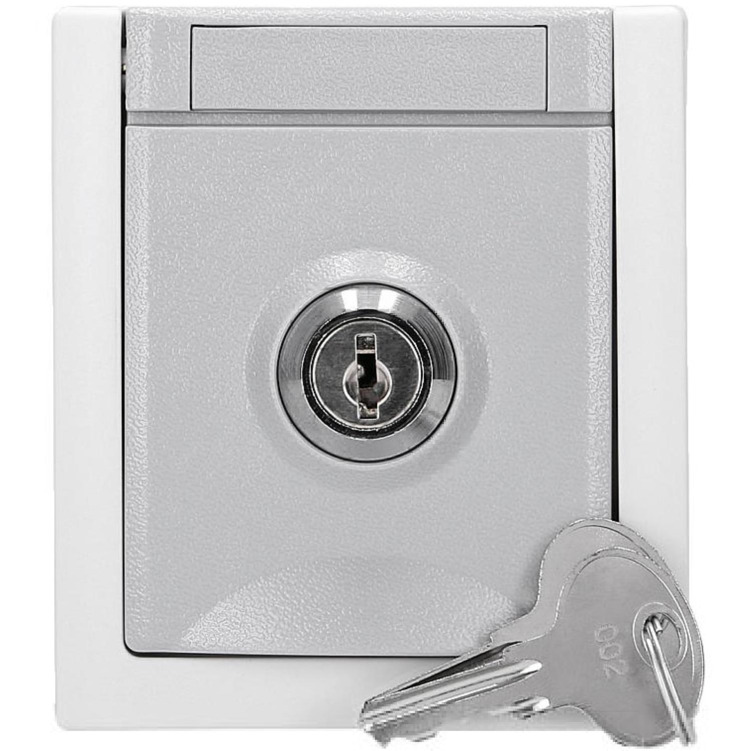 Buiten stopcontact met slot - 1-voudig - EGB
