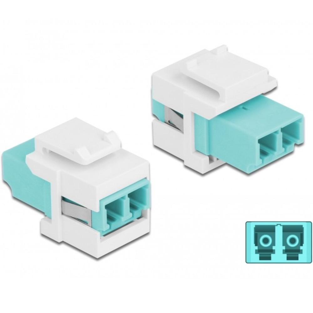 LC Duplex Multimode keystone - Delock