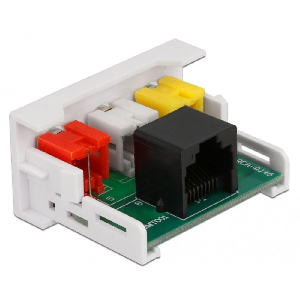 RCA naar RJ45 module - Delock