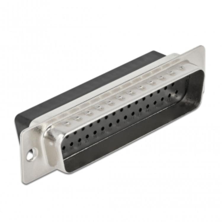 Delock D-Sub HD 50 Pin Krimpconnector, Metaal - Delock