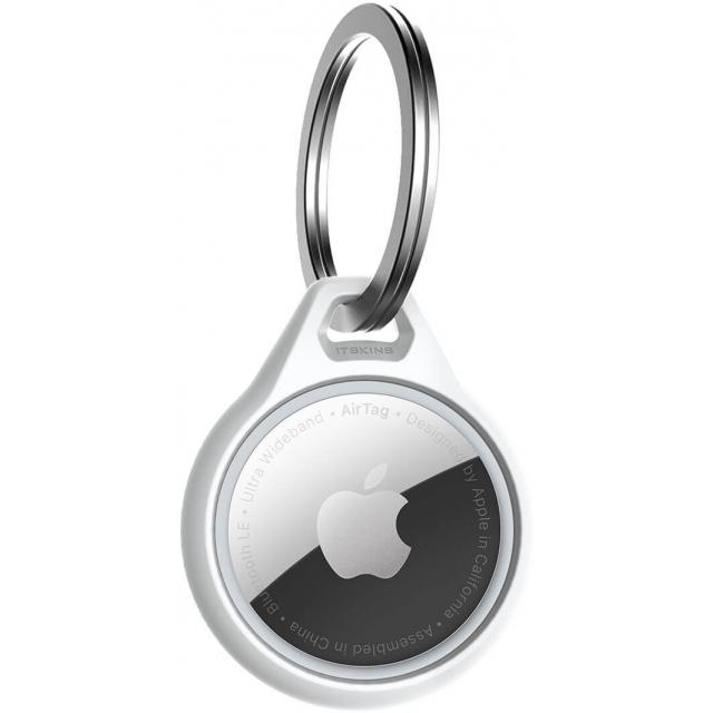 Apple AirTag sleutelhanger - wit
