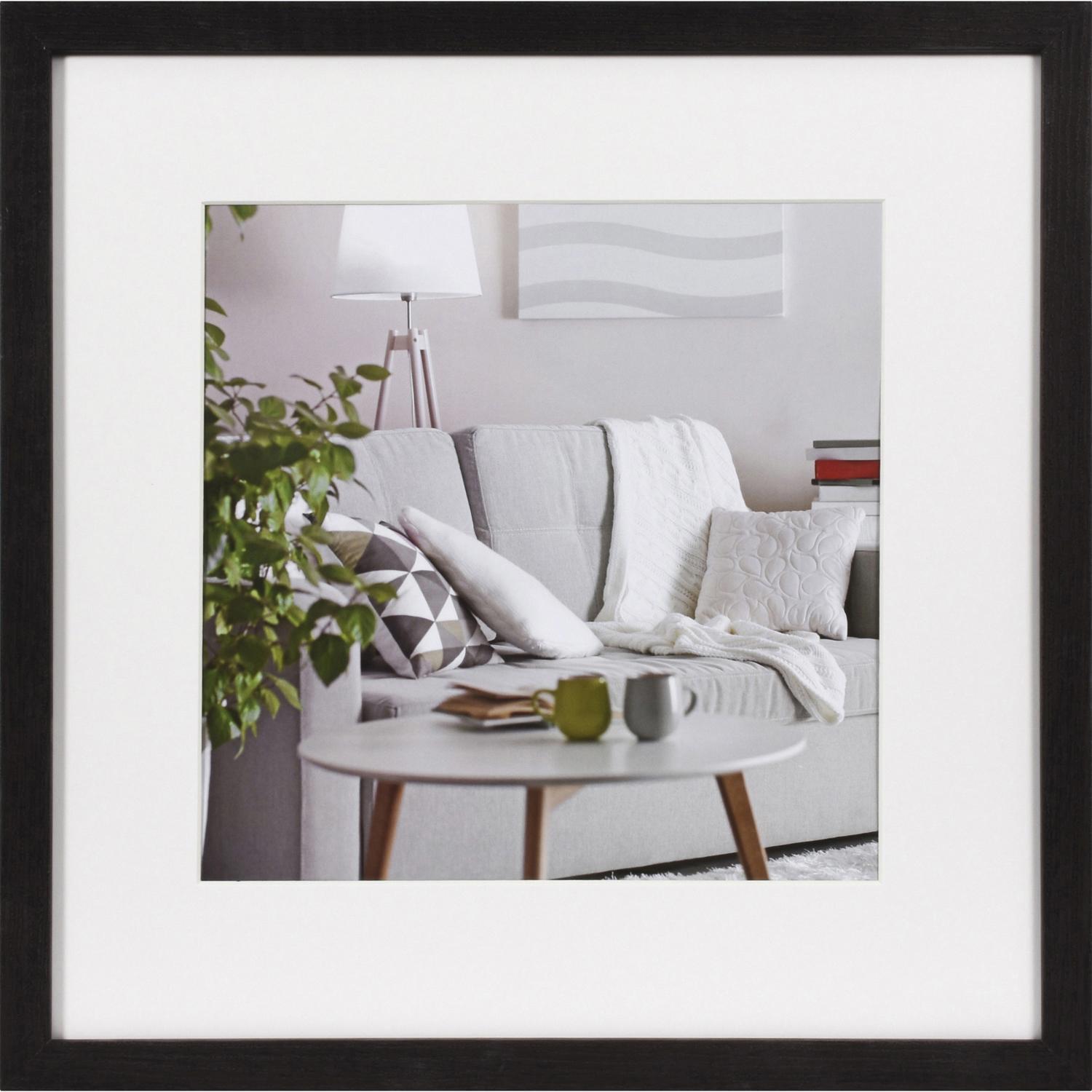 Fotolijst Modern - 70x70cm - Donkerbruin