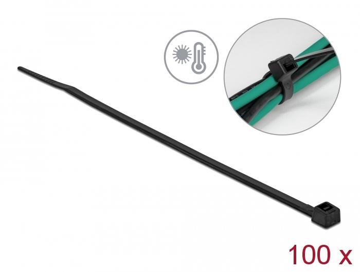 Tie-Wrap - 200 mm - Zwart - Delock