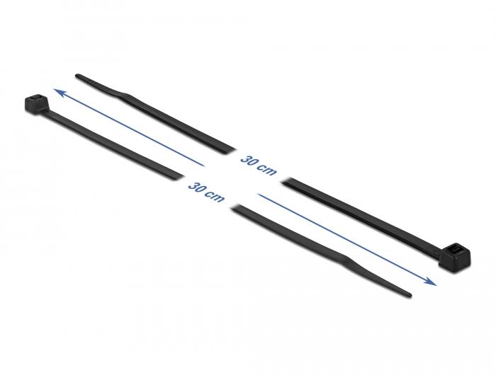 Tie-Wrap - 300 mm - Zwart - Delock
