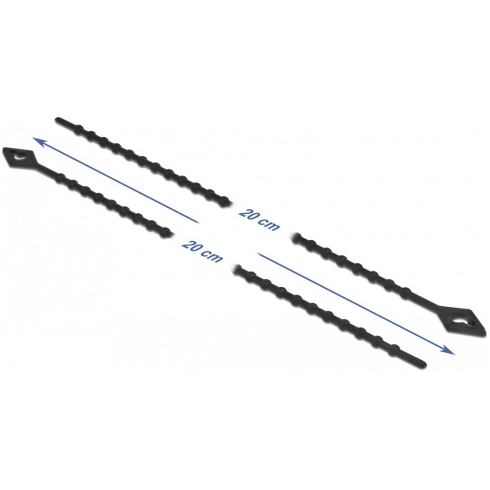 Tie-Wrap - 200 mm - Zwart - Delock
