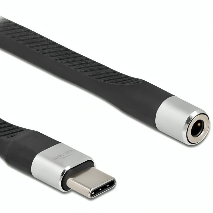Delock FPC Flachbandkabel USB Type-C™ zu Klinkenbuchse 10 cm - Delock