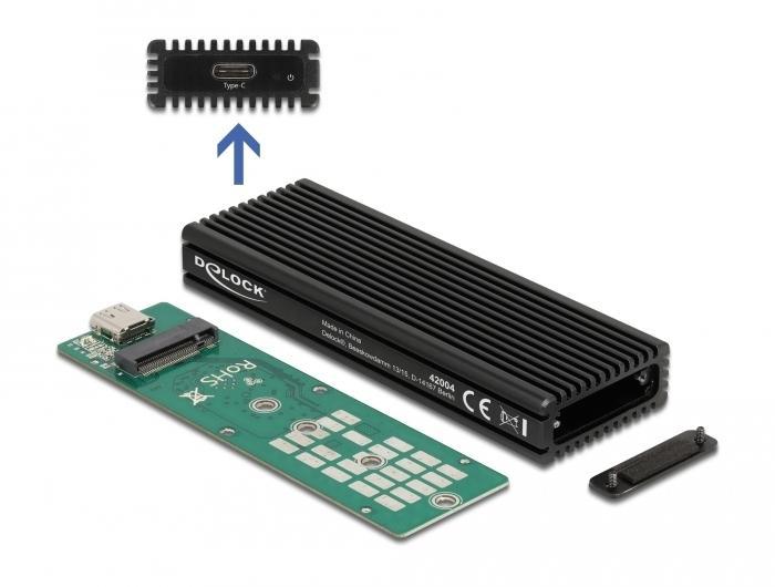 Delock Externe USB Type-C™ Combo Behuizing voor M.2 NVMe PCIe of SATA - Delock
