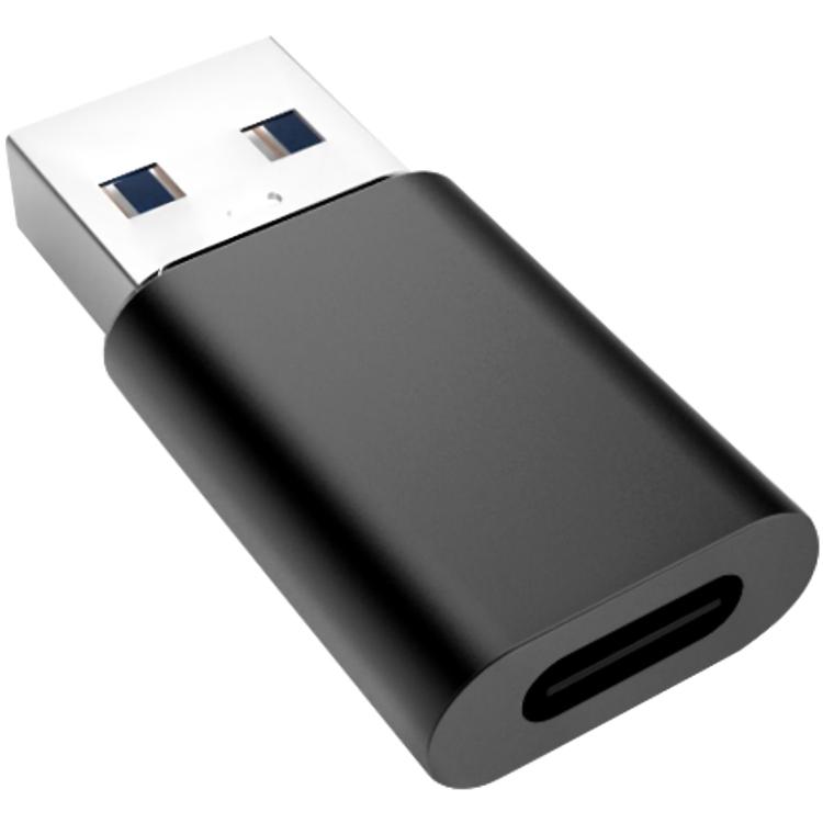 USB verloopstekker - Zwart - Allteq