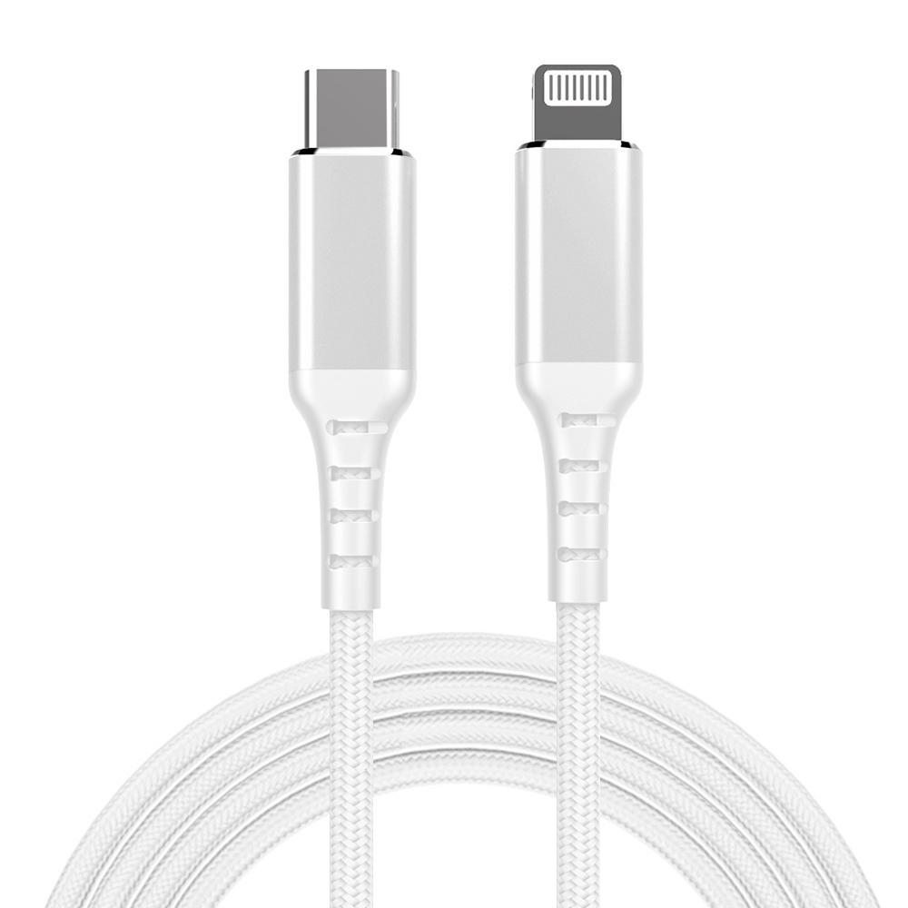 snap Haas Mondwater USB C naar Lightning kabel - Versie: 3.2 Gen 1x1 Aansluiting 1: USB C male  Aansluiting 2: Lightning male Lengte: 3 meter