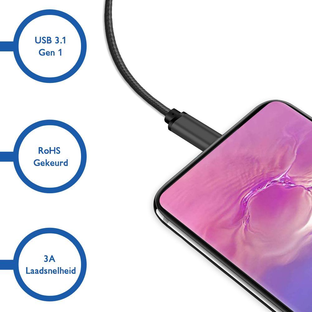 USB C naar USB A kabel - Allteq