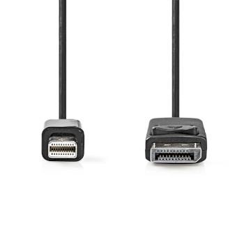 Mini DisplayPort-Kabel DisplayPort 1.2 Mini-DisplayPort Male - Nedis