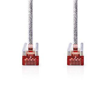 S/FTP kabel - 2 meter - Transparant - Goobay