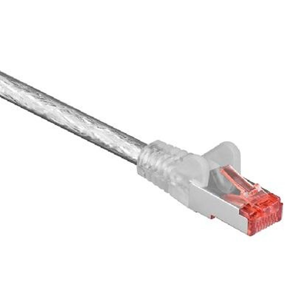 S/FTP kabel - 2 meter - Transparant - Goobay