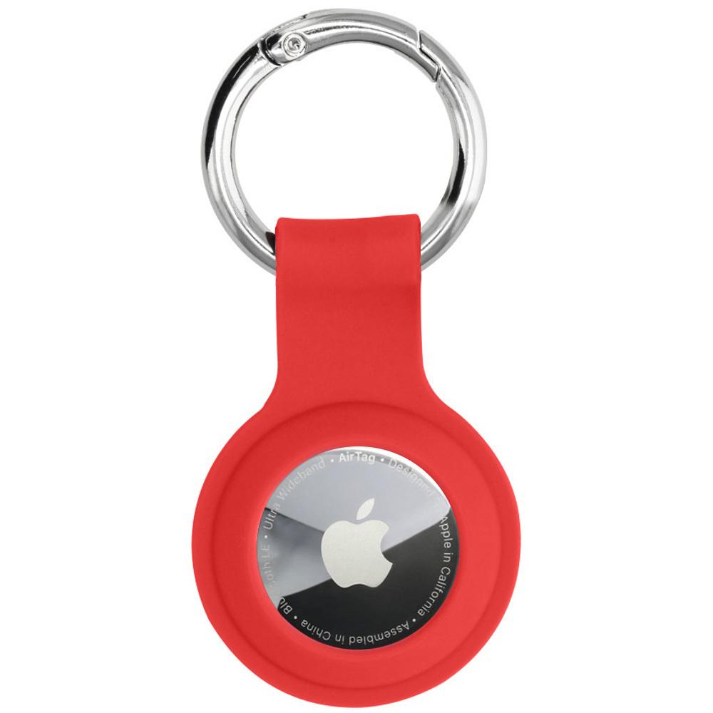 Apple AirTag sleutelhanger - rood - Hama