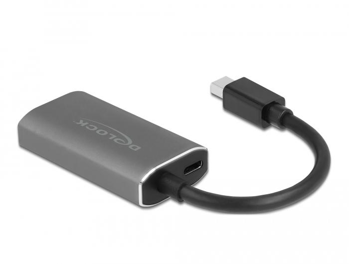 Delock Actieve mini DisplayPort 1.4 naar HDMI-adapter 8K met HDR-functie - Delock