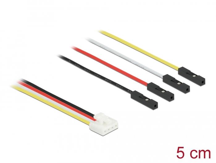 Delock Conversie IOT Grove Kabel 4-pins stekker naar 4 x Jumper connector 5 cm