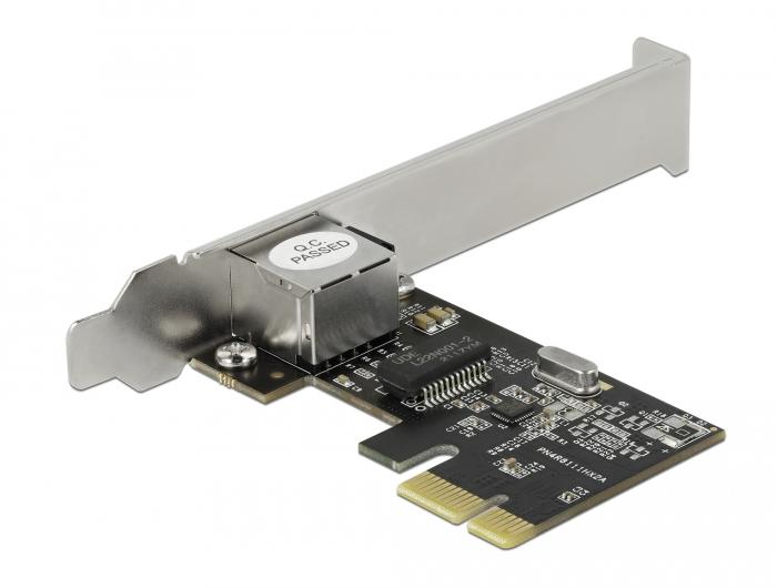 Delock PCI Express x1 kaart 1 x RJ45 Gigabit LAN RTL8111 - Delock