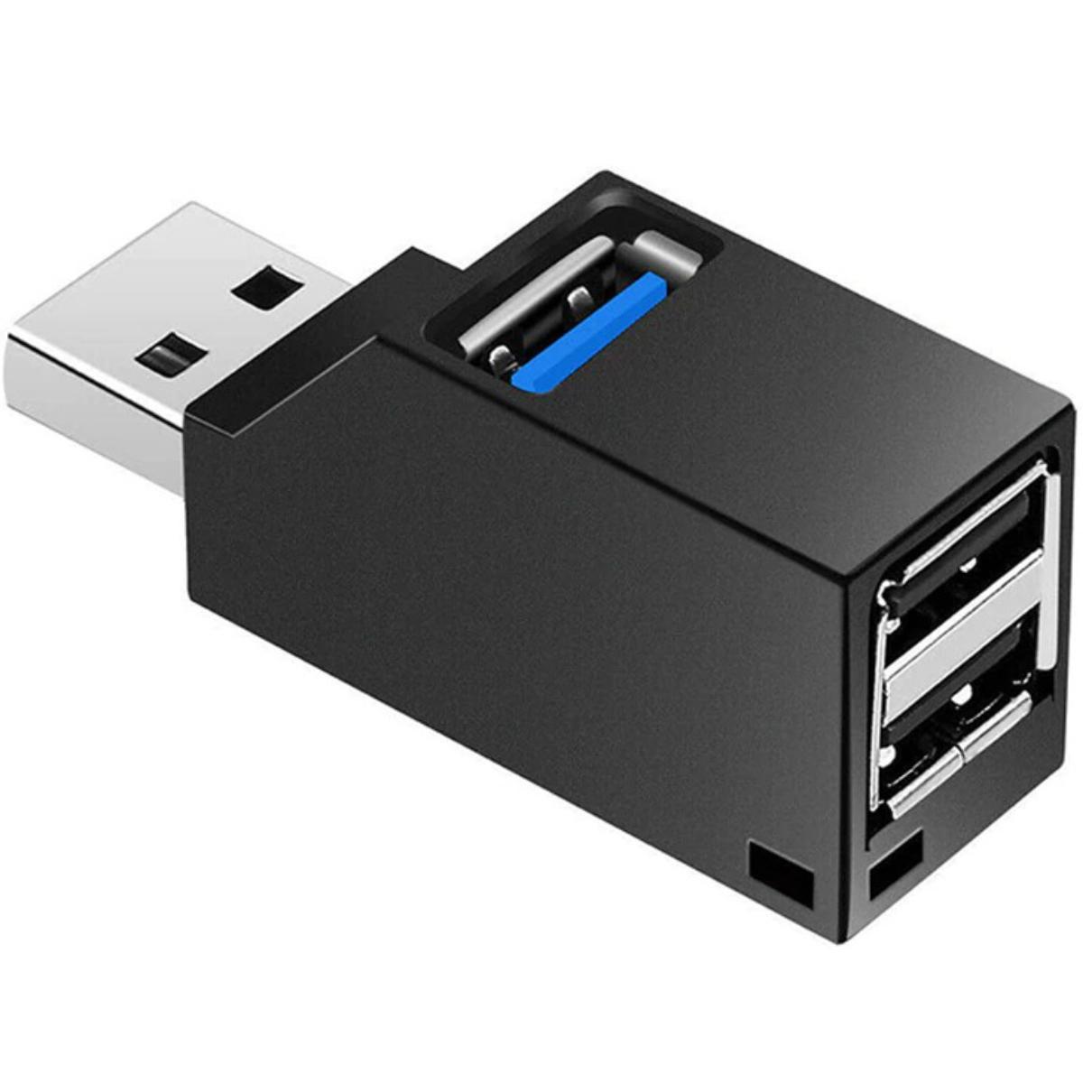 USB hubs - Zwart - Allteq
