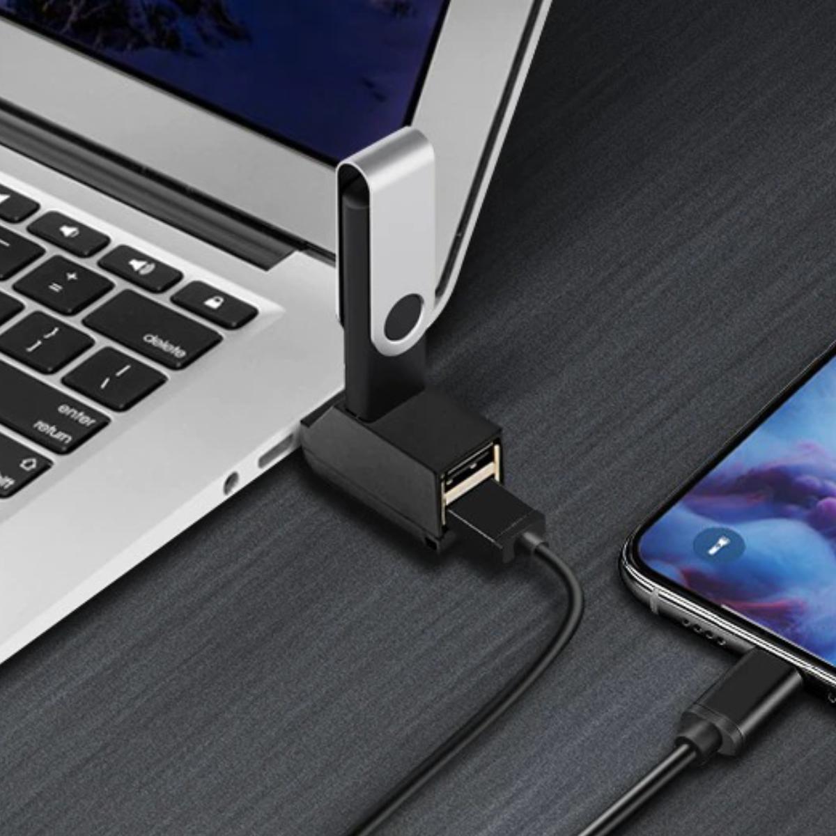 Multi USB - Zwart - Allteq