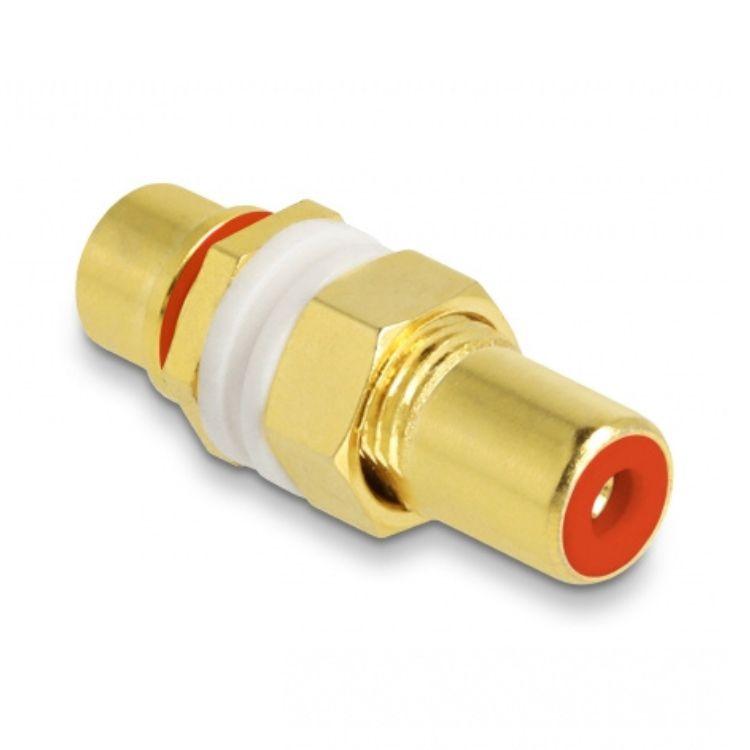 Tulp audio koppelstuk - Delock