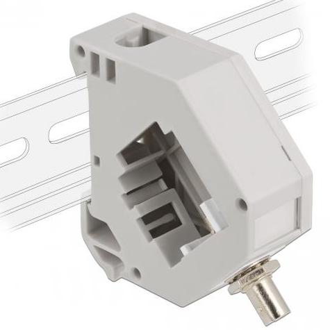 DIN railadapter met keystone module - Delock