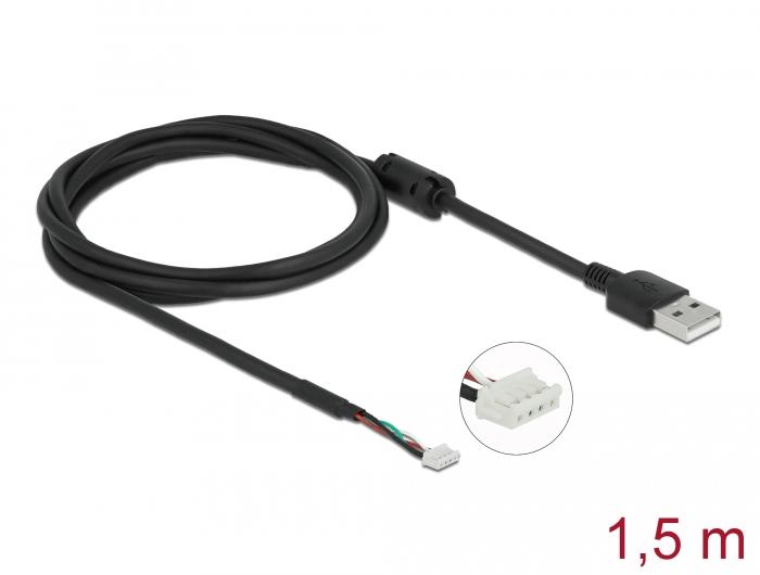 Delock Module aansluitkabel USB 2.0 Type-A stekker naar 4-pins camera stekker - Delock