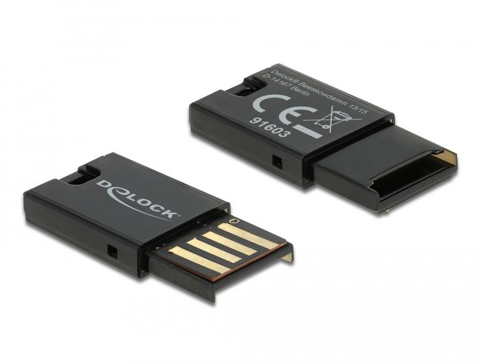 Delock USB 2.0 kaartlezer voor Micro SD geheugenkaarten - Delock