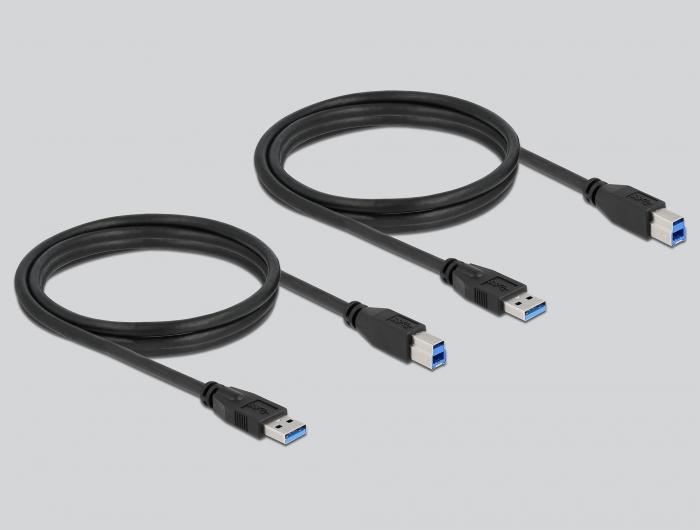 Delock USB 3.0 Schakelaar voor 2 pc's op 1 apparaat - Delock