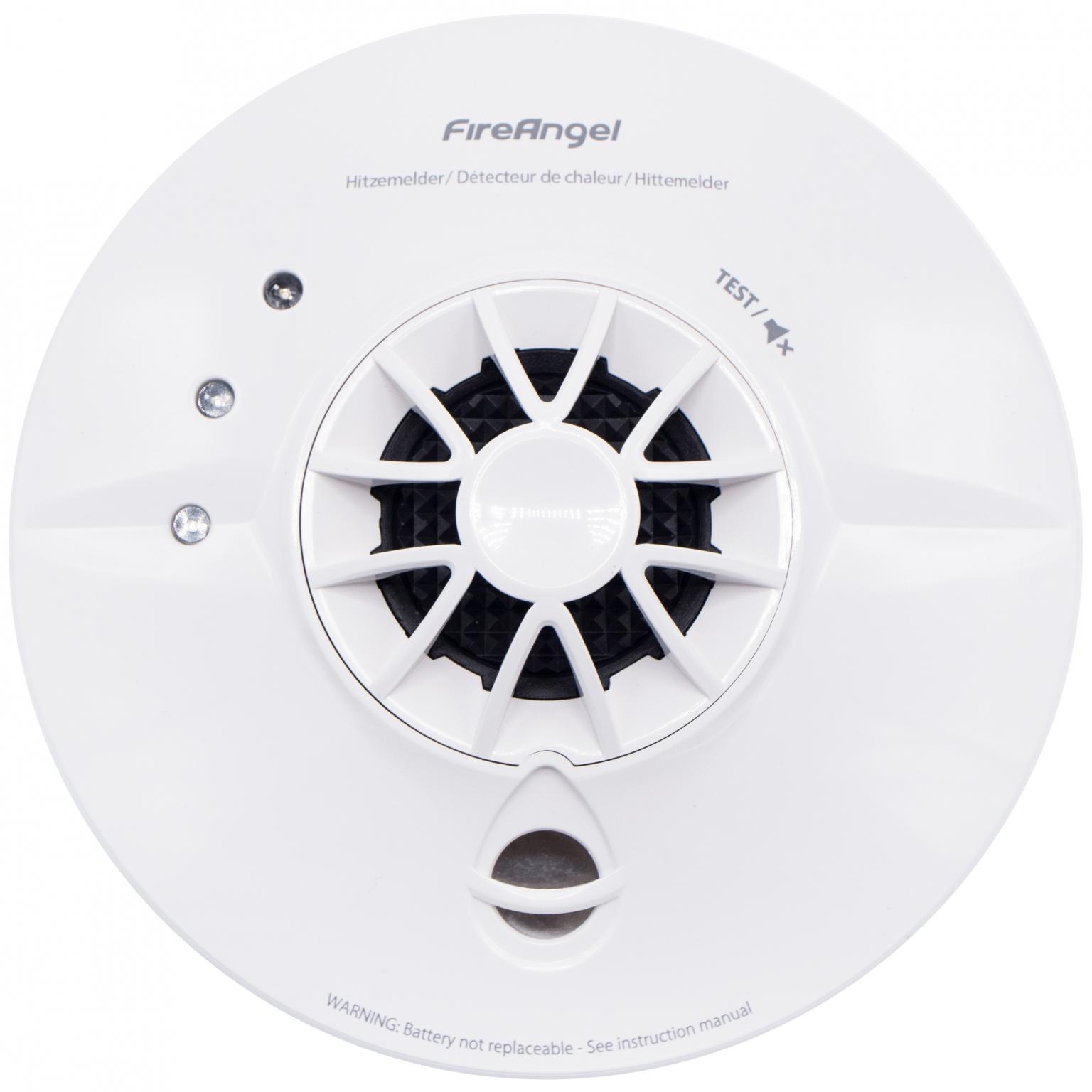 FireAngel HM-F-1EU hittemelder 230V Thermistek 10 jaar back-up 85 dB