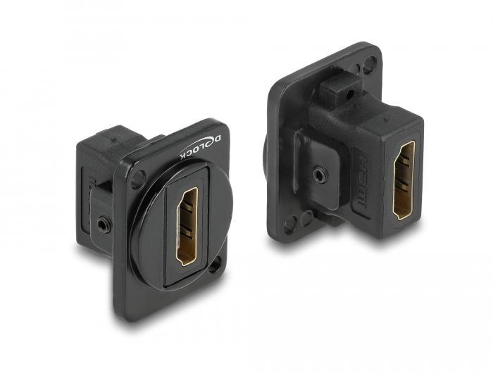 Delock D-Type module HDMI female to female