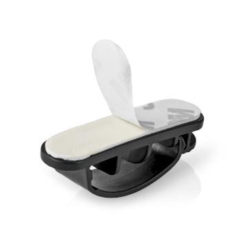 Kabelmanagement Kabelclip Vergrendeld 3 Stuks Aantal sleuven: 3 - Nedis