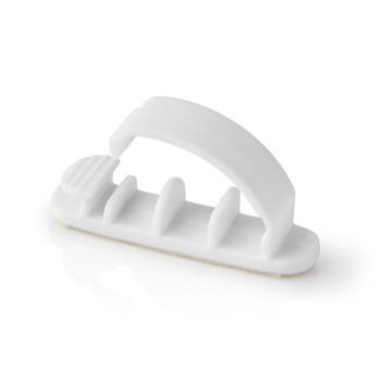 Kabelmanagement Kabelclip Vergrendeld 3 Stuks Aantal sleuven: 3 - Nedis