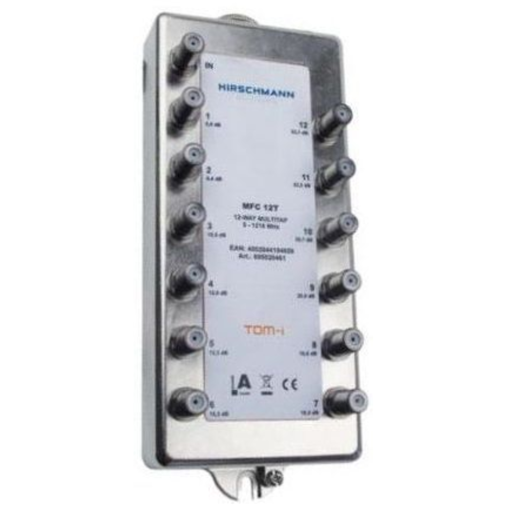 Hirschmann multitap - Type: Hirschmann MFC 12T Ingang: F-connector ...
