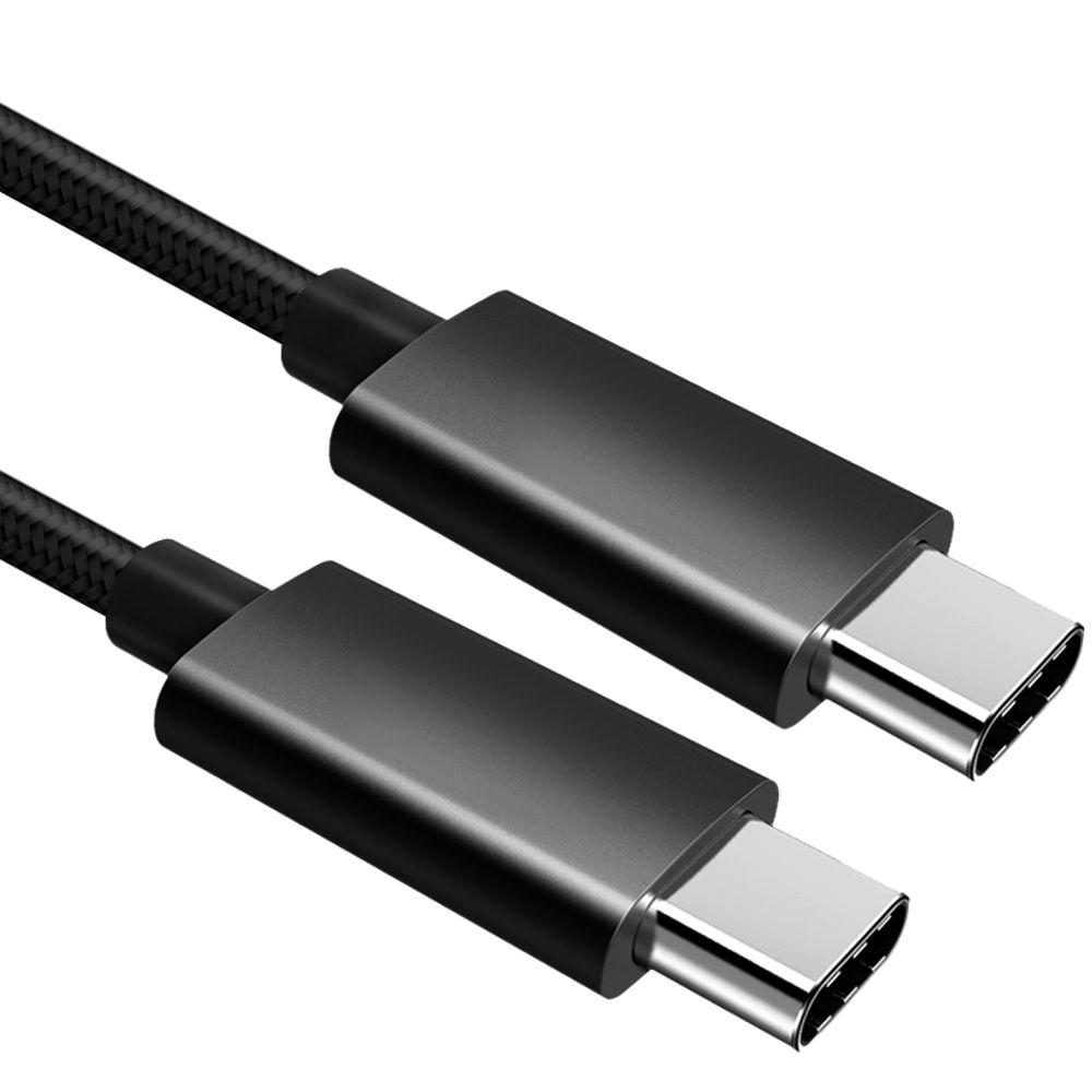 betekenis Vader fage koud USB C naar USB C kabel - Versie: USB4 Aansluiting 1: USB C male Aansluiting  2: USB C male Lengte: 2 meter