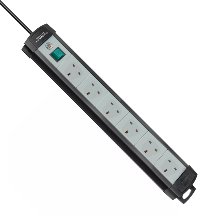 Steckdosenleiste Premium-Line Brennenstuhl 6fach 3m UK - Brennenstuhl