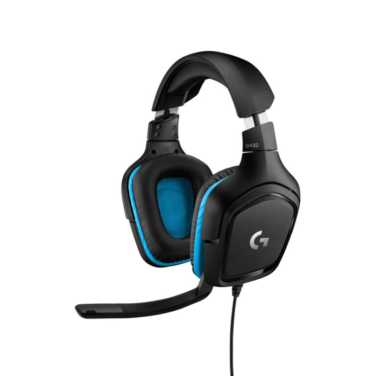 G432 7.1 Surround Sound Wired Gaming Headset