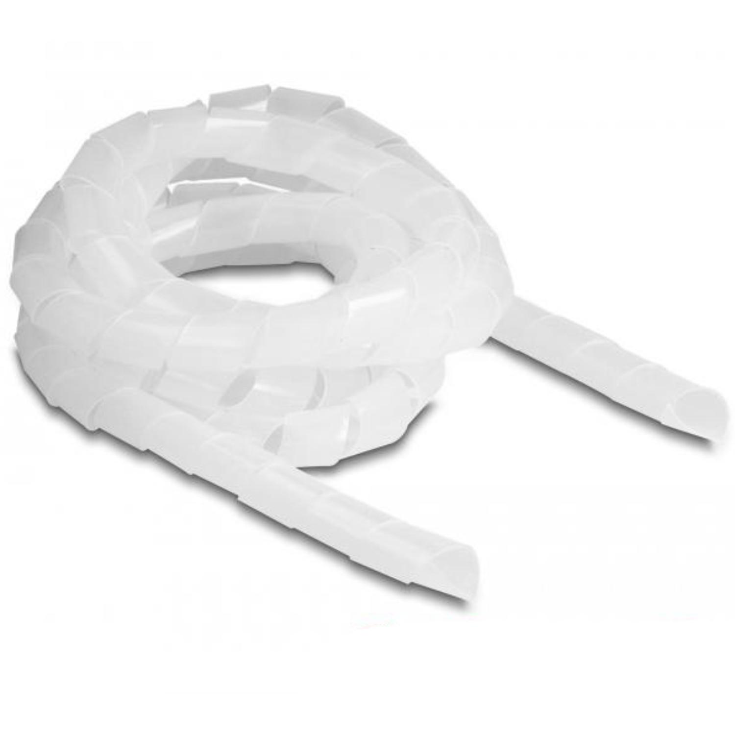 Delock flexibele Spiralslang 2 m x 16 mm transparant - Delock