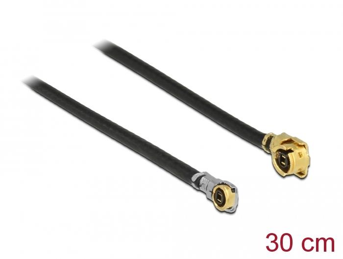 Delock Antennekabel MHF® I Stekker naar MHF® 4L Stekker 1,13 30 cm - Delock