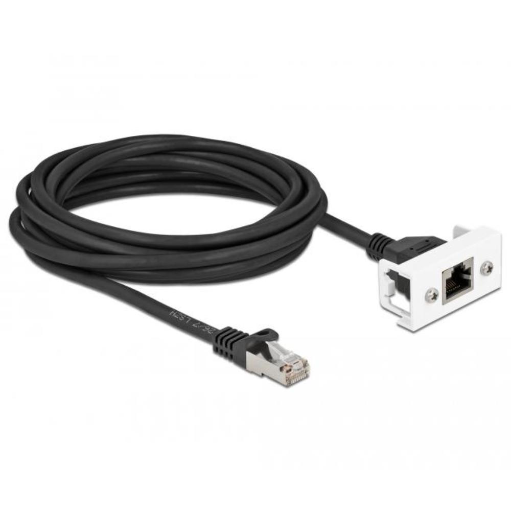 S/FTP Cat 6a verlengkabel - Delock