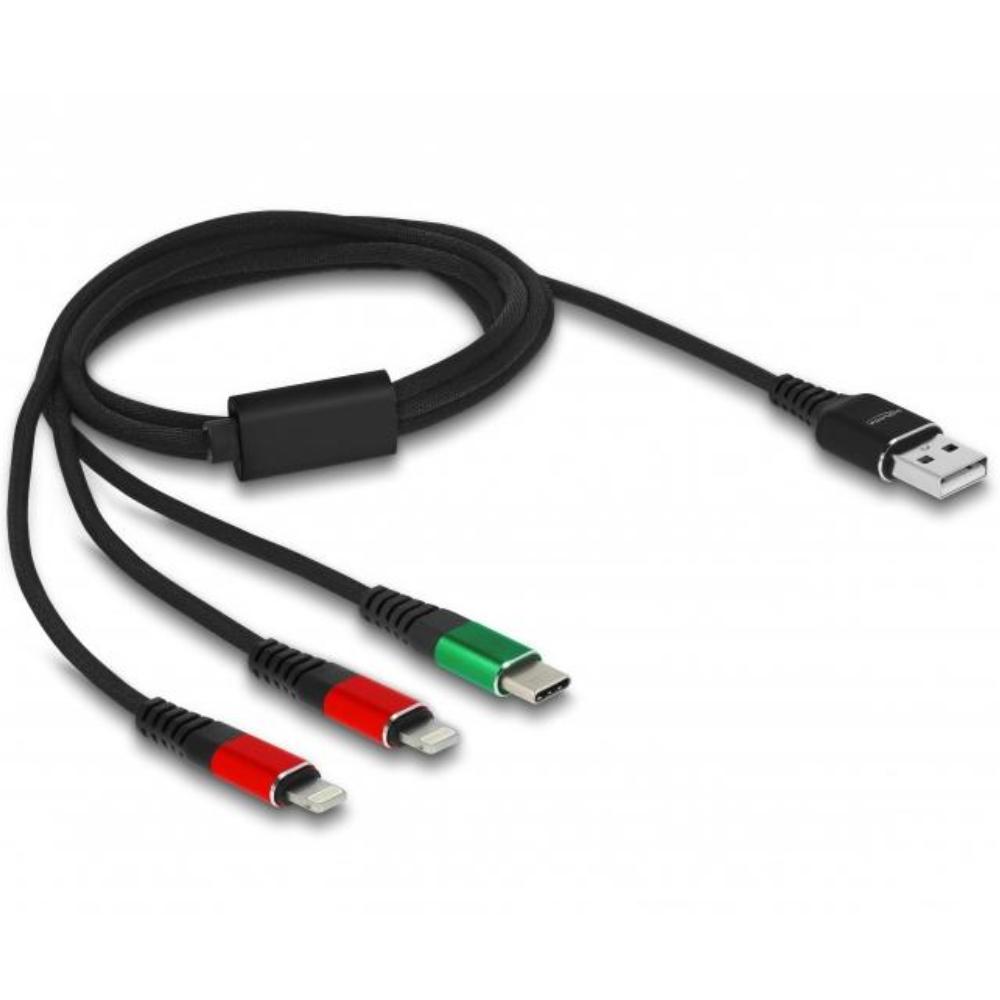 IPhone 14 - 3 in 1 kabel - Delock
