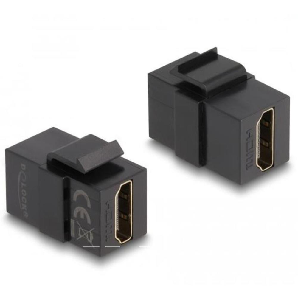 HDMI keystone module voor wandplaat en aansluitpunt