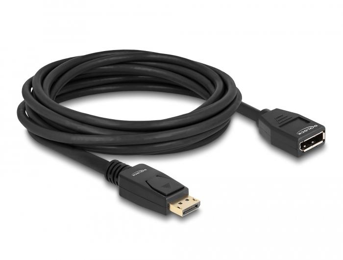 Delock DisplayPort 1.2 Verlengkabel 4K 60 Hz 5 m - Delock